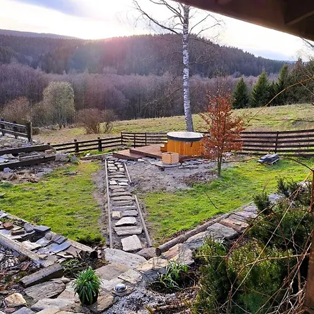 펜션 Nad Dzika Orlica Z Jacuzzi Poniatow